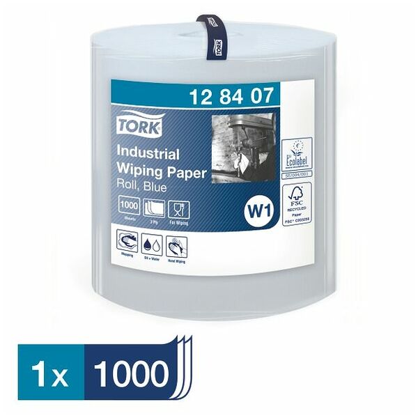 Industrial paper wipes  W